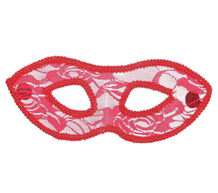 Maske Spitze Rot