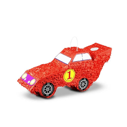 Rotes Piñata-Rennauto