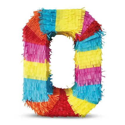 0 Jahre Piñata, bunt, 45 cm