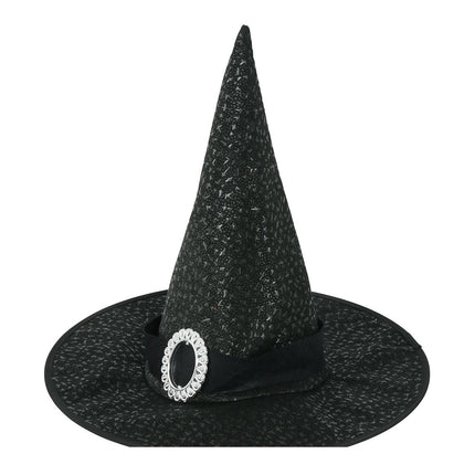Halloween Schwarzer Hexenhut