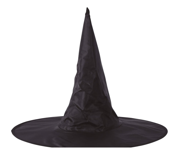 Halloween Hexenhut Schwarz 45cm