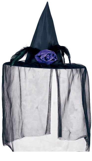 Halloween Hexenhut Schleier