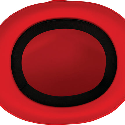 Roter Bowlerhut