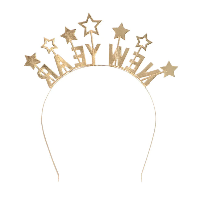 Frohes neues Jahr Haarband Sterne