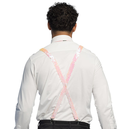 Set Pailletten hellrosa