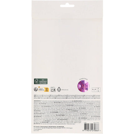 Rosa Türvorhang 2m