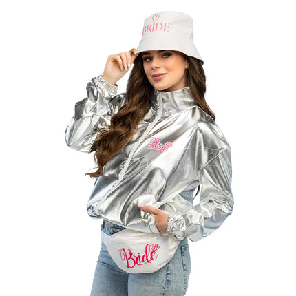 Jacke „Bride“ in Silber