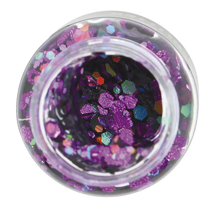 Lila Glitter Gel 20g