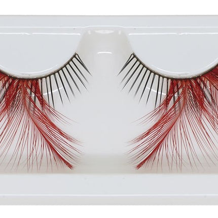 Halloween Wimpern Kleber Rot