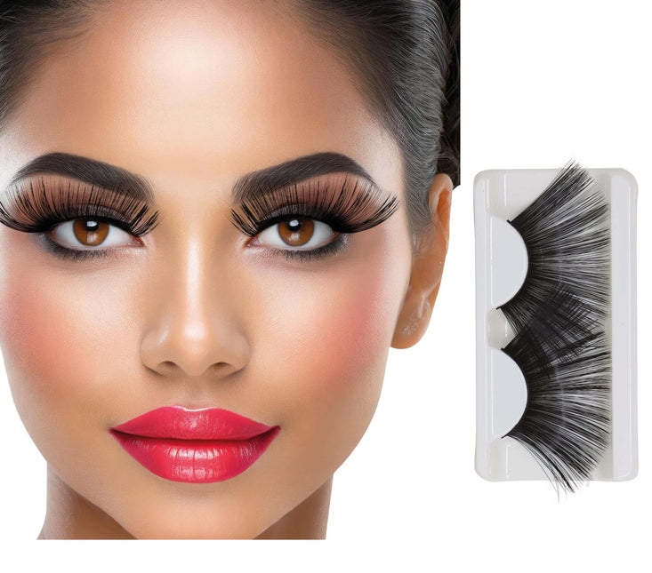 Halloween Wimpern Kleber Schwarz