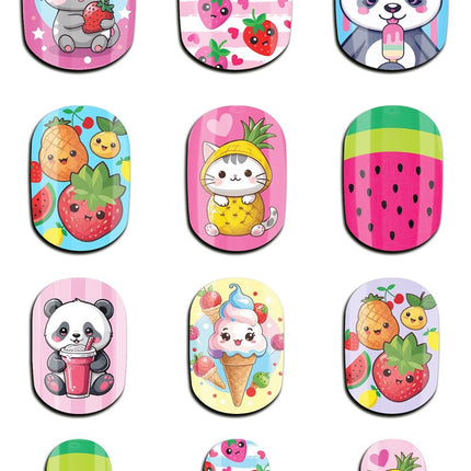 Bunte Kunstnägel für Kinder – Tutti Sweety