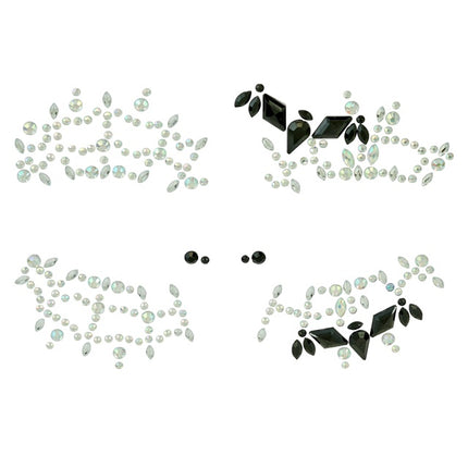 Gesichtsdekoration Fledermaus