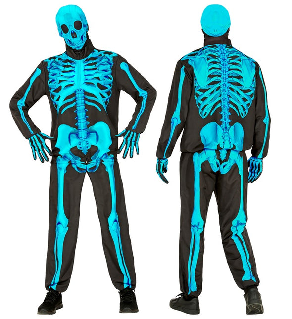 NEON SKELETT KOSTÜM