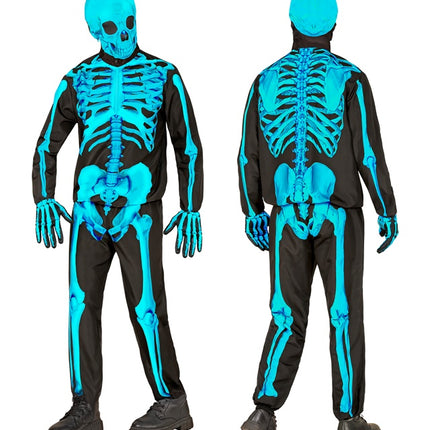 NEON SKELET KOSTUUM Kind