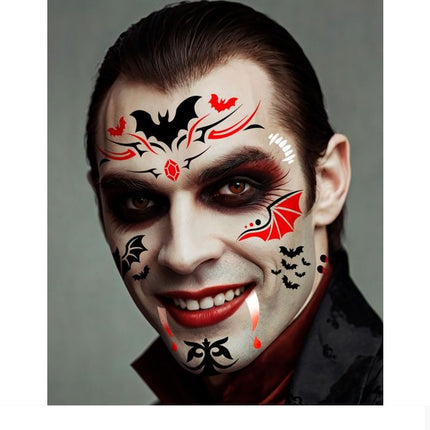Vampier Tattoo Stencil 20cm