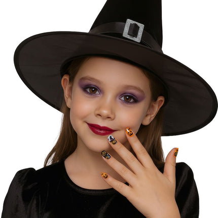 Halloween-Kunstnägel für Kinder