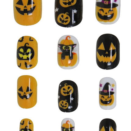 Halloween-Kunstnägel für Kinder