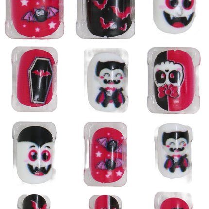 Halloween Nepnagels Kind Vampier