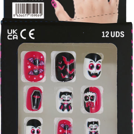 Halloween Nepnagels Kind Vampier