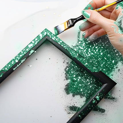 1 Dose biologisch abbaubarer Glitter oder 10 gr Grün