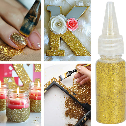1 Dose biologisch abbaubarer Glitter oder 10 g Gold