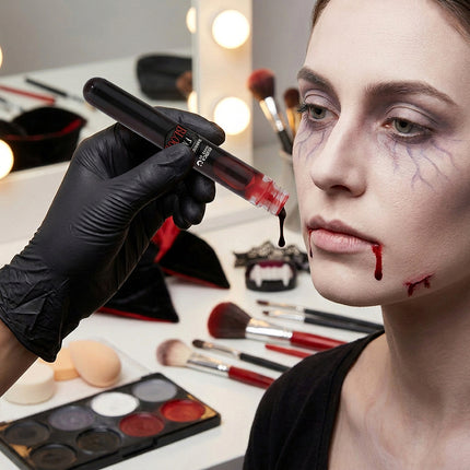 Halloween-Kunstblut-Röhrchen, 2er-Pack