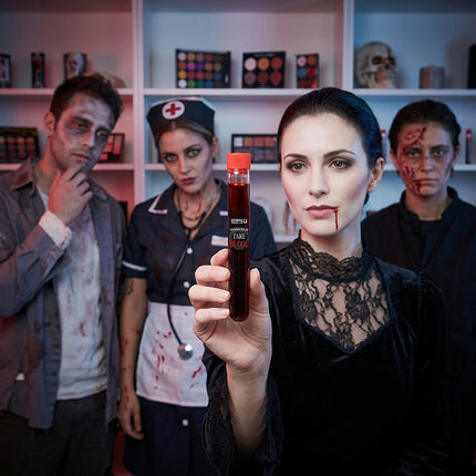 Halloween-Kunstblut-Röhrchen, 2er-Pack