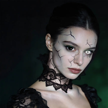 Ein Paar 6-Monats-Linsen „Mini Sclera Eclipse“