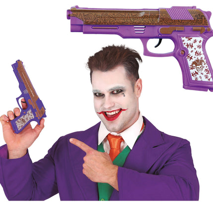Lila Fake Gun 21cm