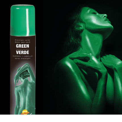 Haar- und Körperspray UV Grün 75ml