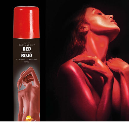 Haar- und Körperspray Rot 75ml