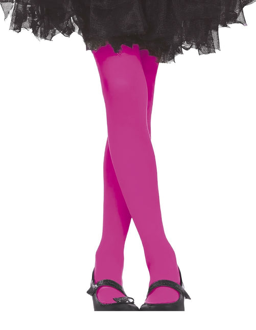 Halloween Strumpfhose Kind Rosa