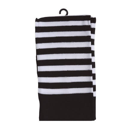 Weiße Legging Gestreiftes Kind