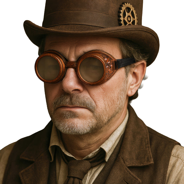 Steampunk-Brille