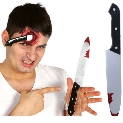 Halloween Blutiges Messer 30cm