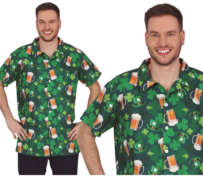 St. Patrick's Day Bluse Männer
