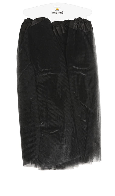 Schwarzes Tutu Damen 60cm