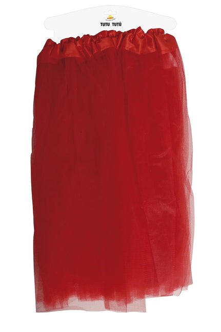 Rotes Tutu Damen 60cm