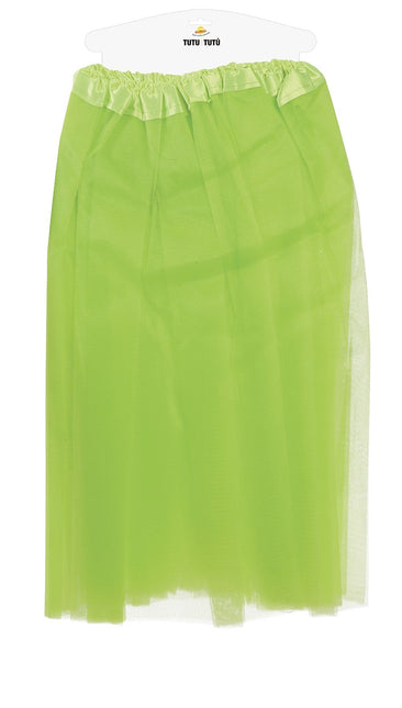 Hellgrünes Tutu Damen 60cm