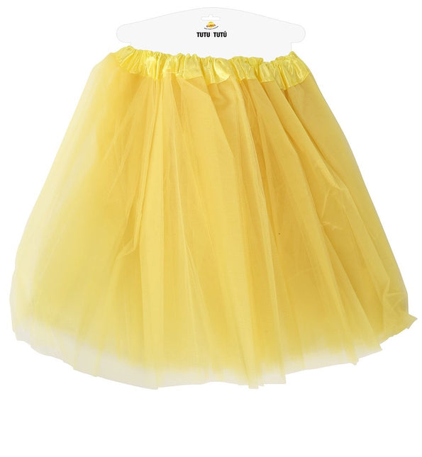 Gelbes Tutu Damen 60cm