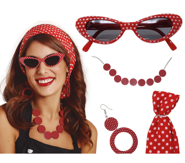 50'S Set 4 Stück