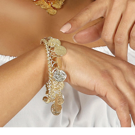 Münzarmband Aal 7,5cm