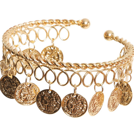 Münzarmband Aal 7,5cm