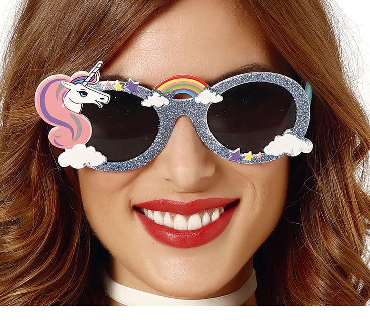 Einhorn Brille Glitter