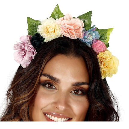 Blume Haarband Pastell