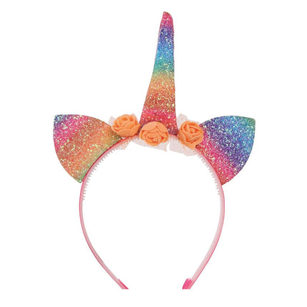 Einhorn Haarband Bunt