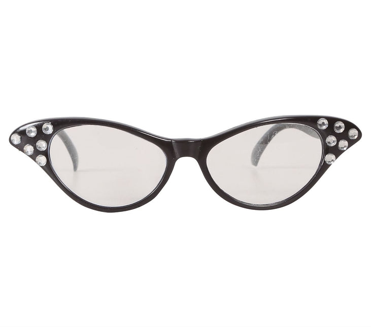 60S Brille Schwarz