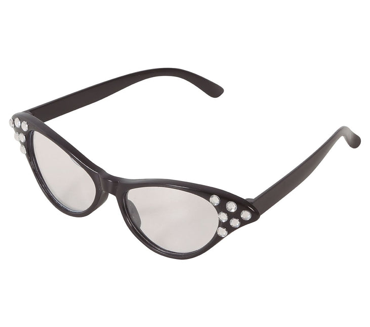 60S Brille Schwarz
