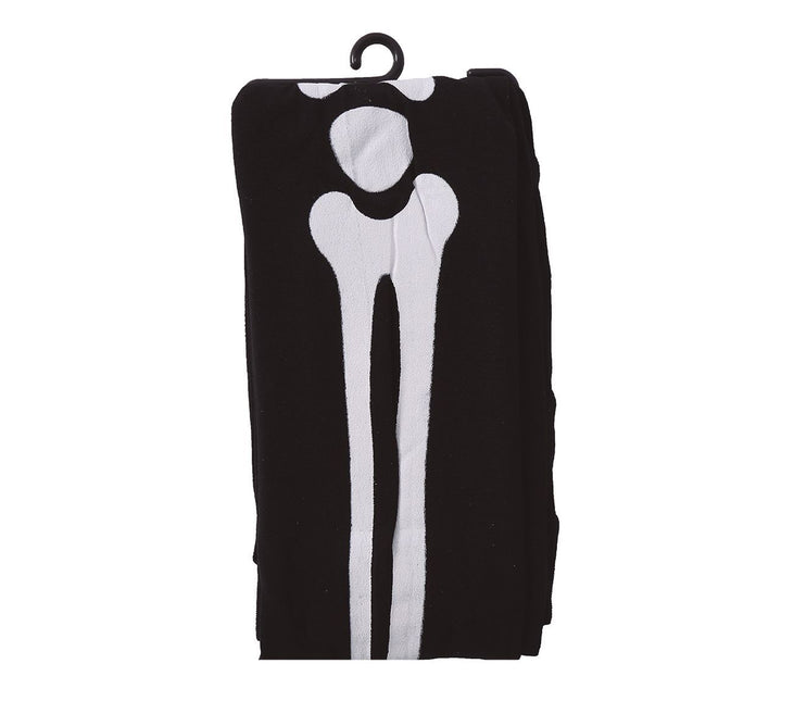 Halloween Skelett Strumpfhose