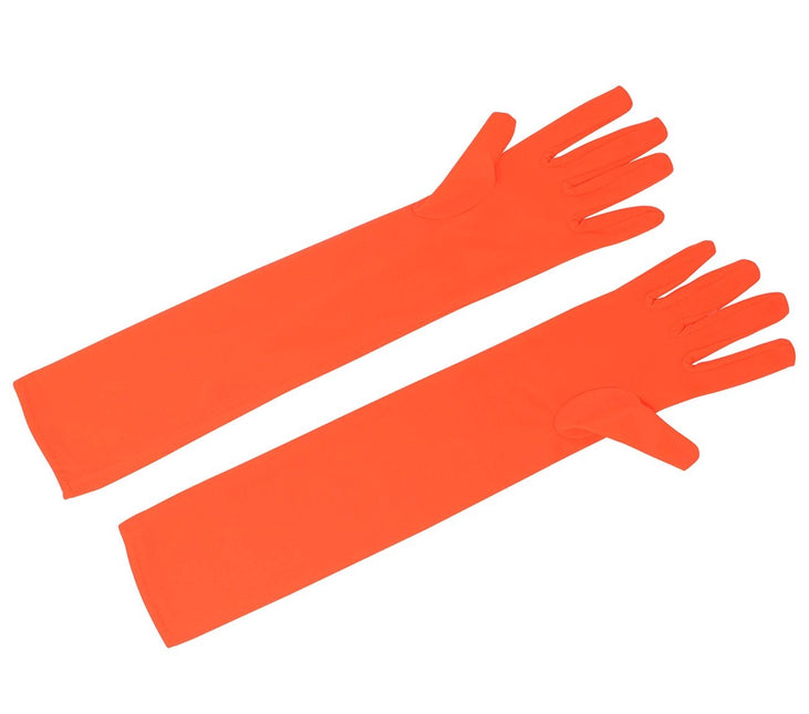 Handschuhe Neon Orange 45cm